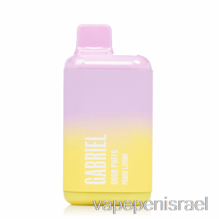 חד פעמי Vape Israel Uwell Gabriel Bf8000 לימון אפרסק חד פעמי
